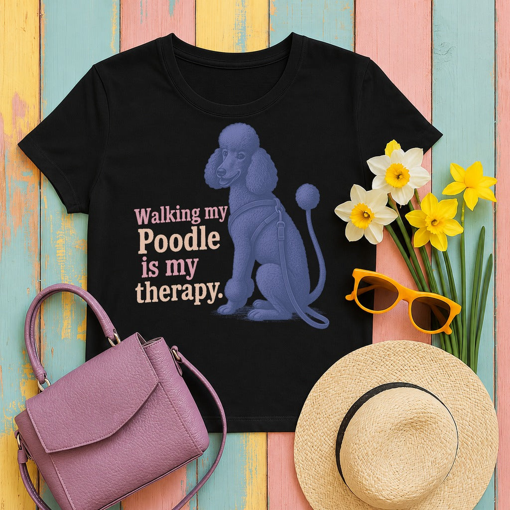 The Therapy Poodle t-shirt