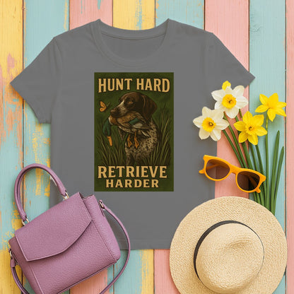 Hunt Hard Retrieve Harder Graphic Tee product