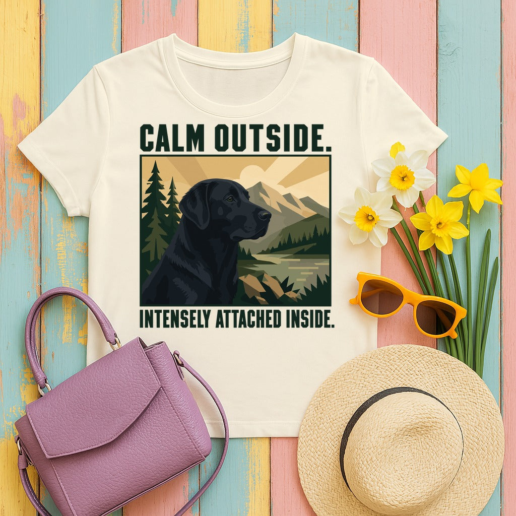 Attached Soul Labrador T-Shirt in Natural