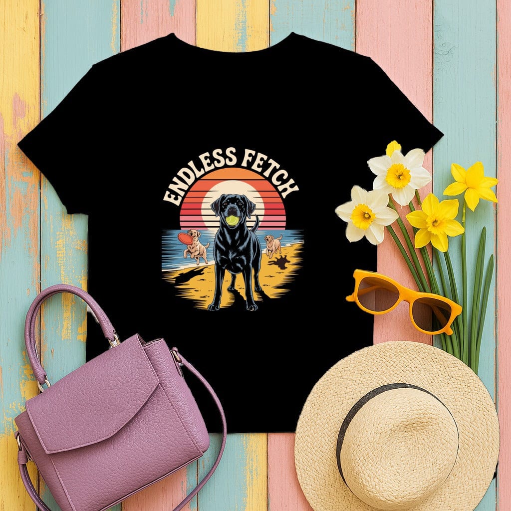 Endless Fetch Design Graphic Tee Shirt product type