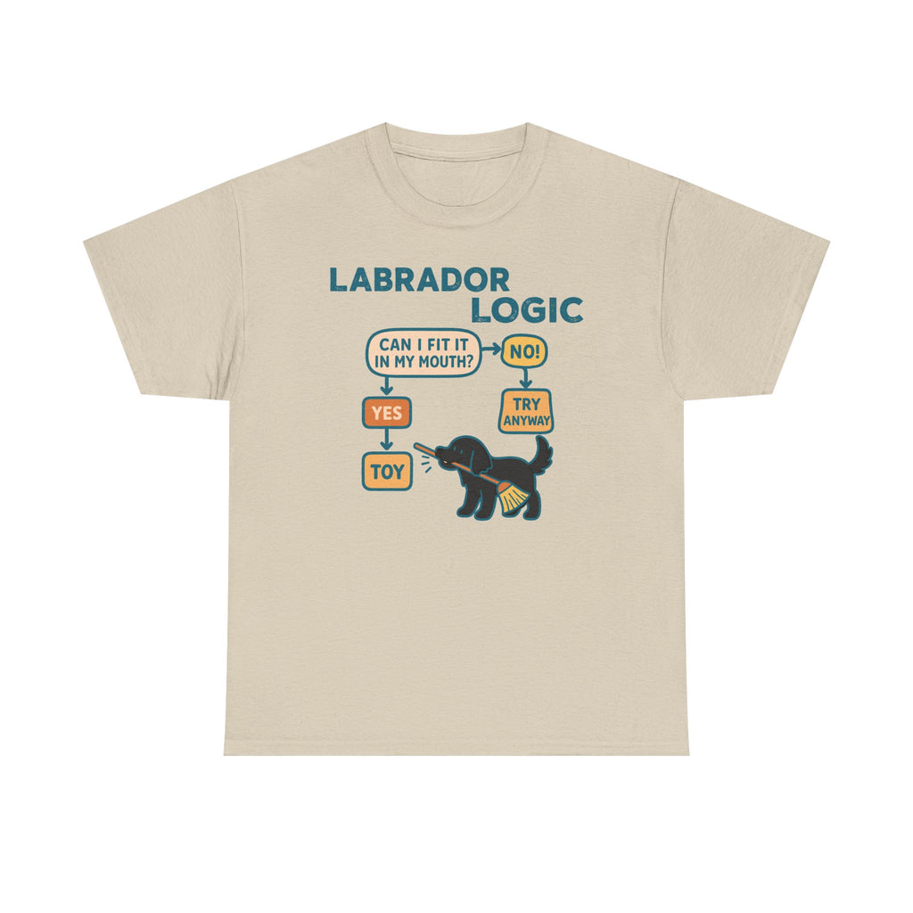 Labrador Logic Flowchart T-shirt