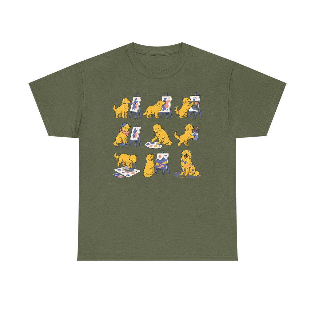 Golden Retriever Artisan T-shirt