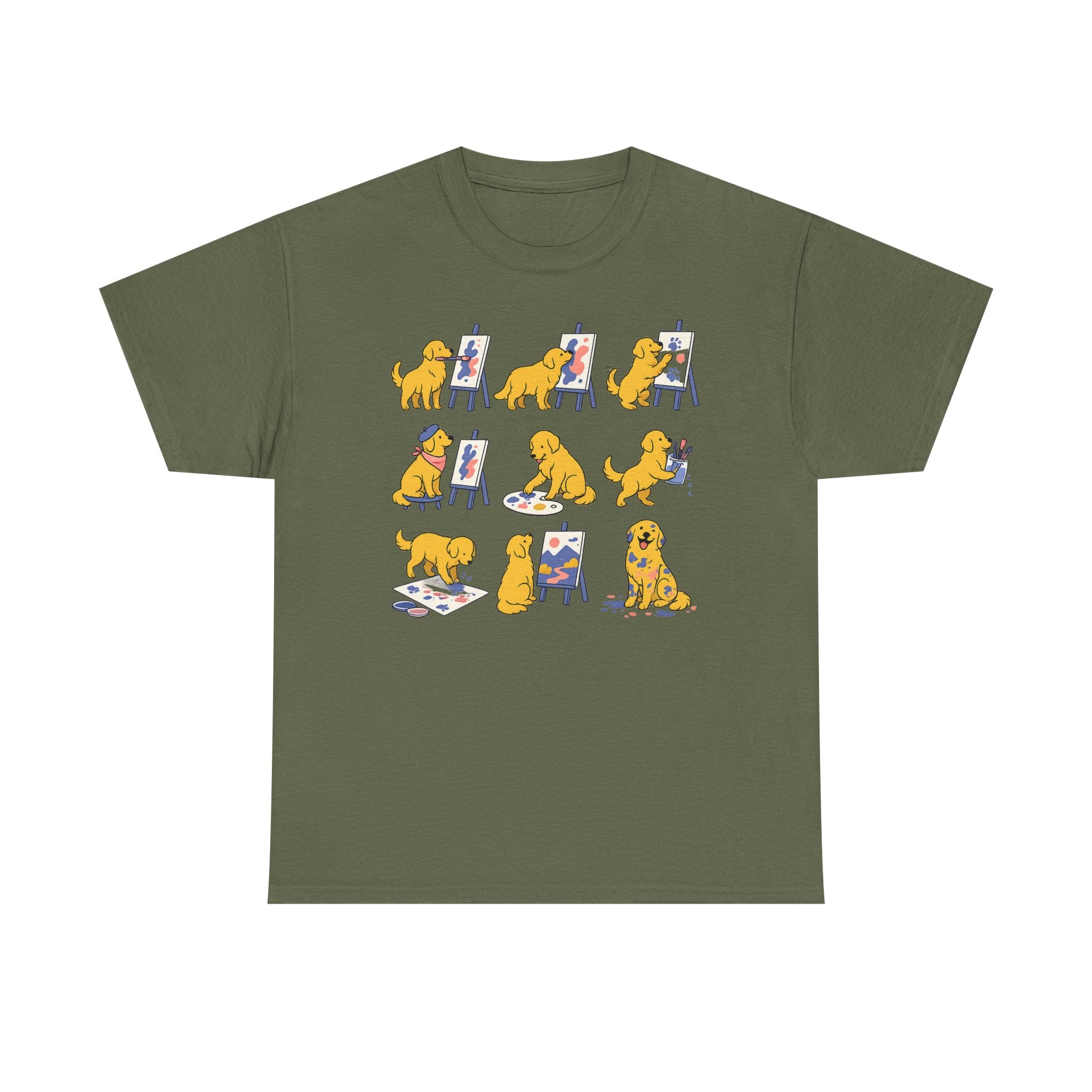 Golden Retriever Artisan T-shirt