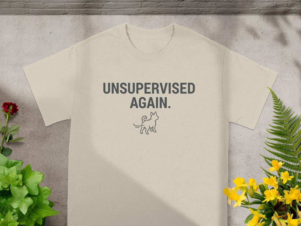 Unsupervised Again Graphic Tee Shirt for Casual Wear