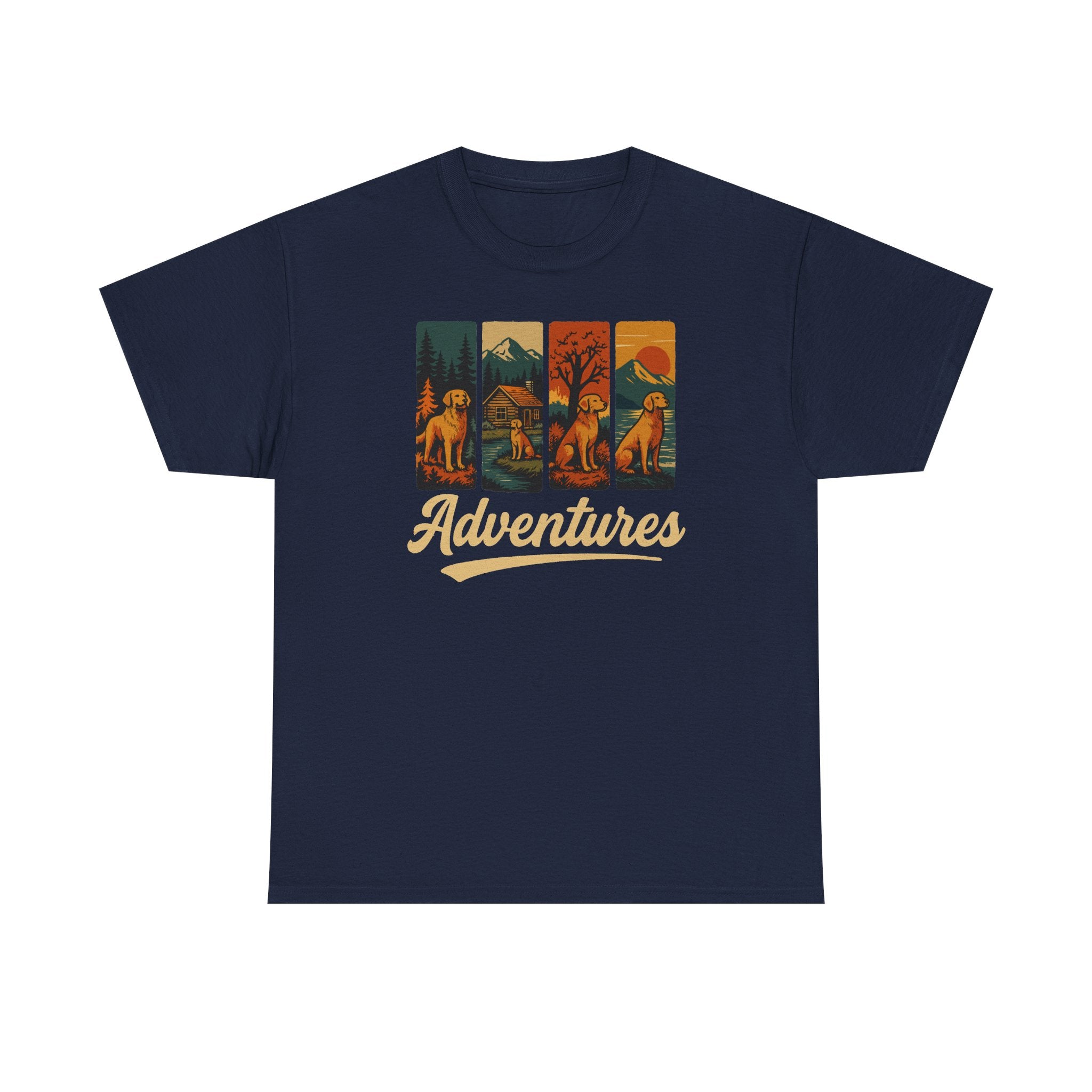 Adventures With Yellow Labrador In Nature T-Shirt