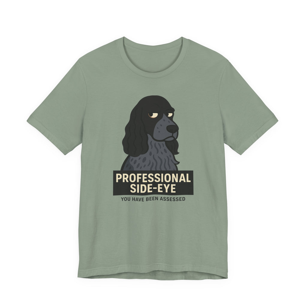 English Cocker Professional Side-Eye Tee