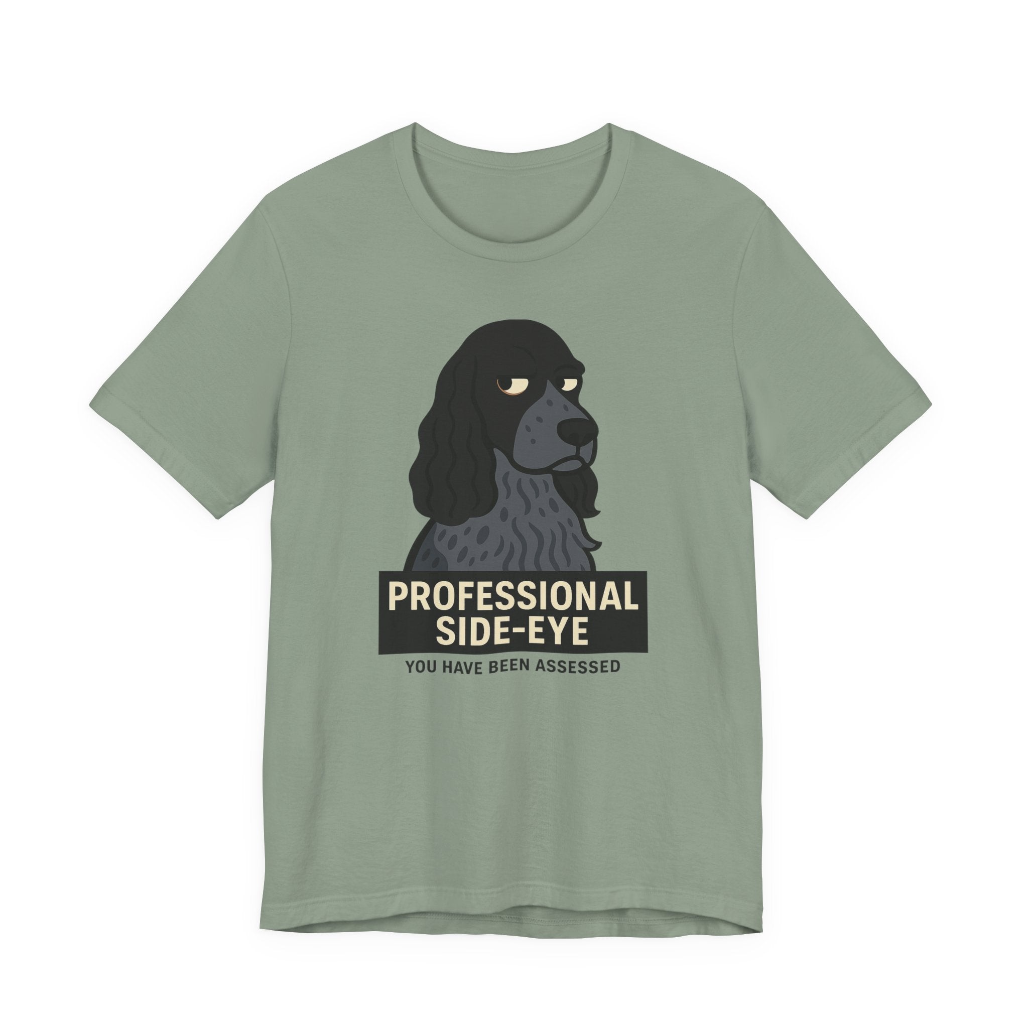 English Cocker Professional Side-Eye Tee