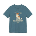 Kooikerhondje Notices Everything Tee