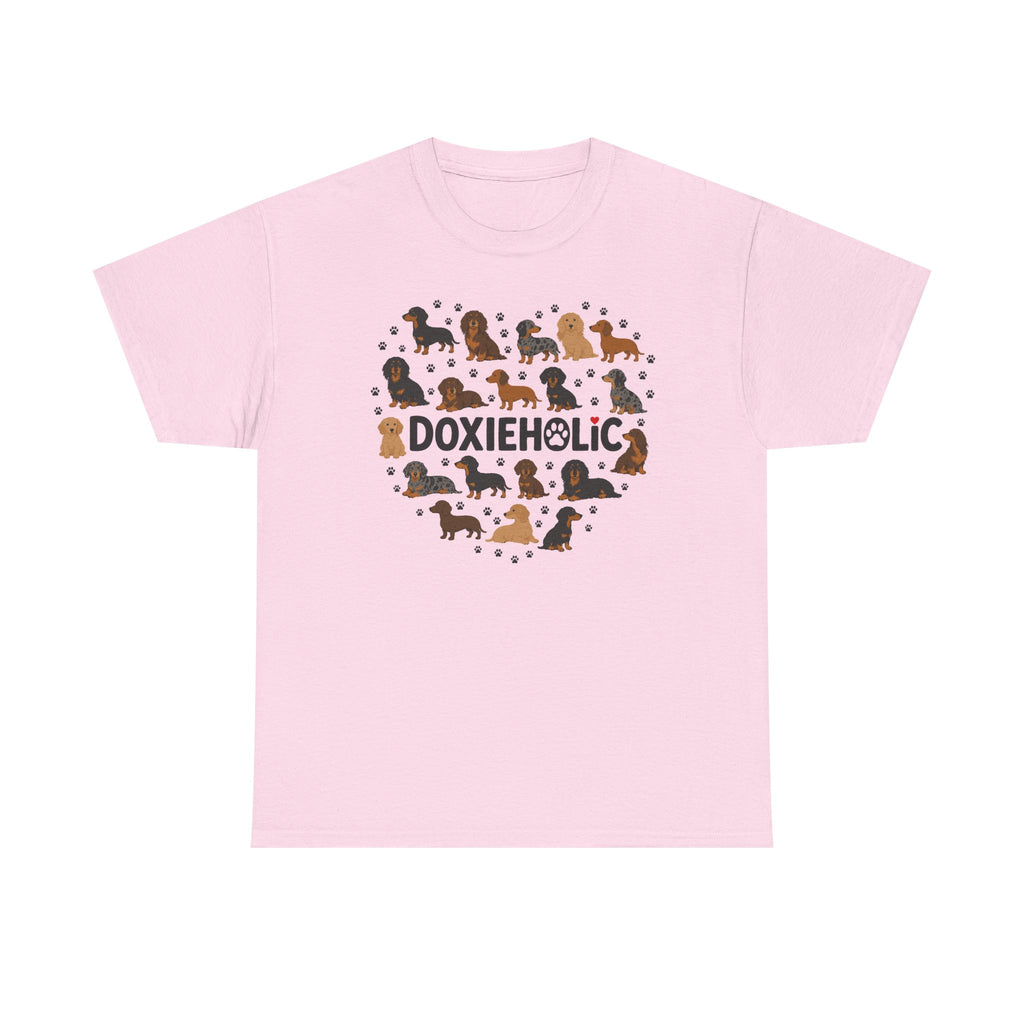 Doxieholic Heart Dachshund T-Shirt