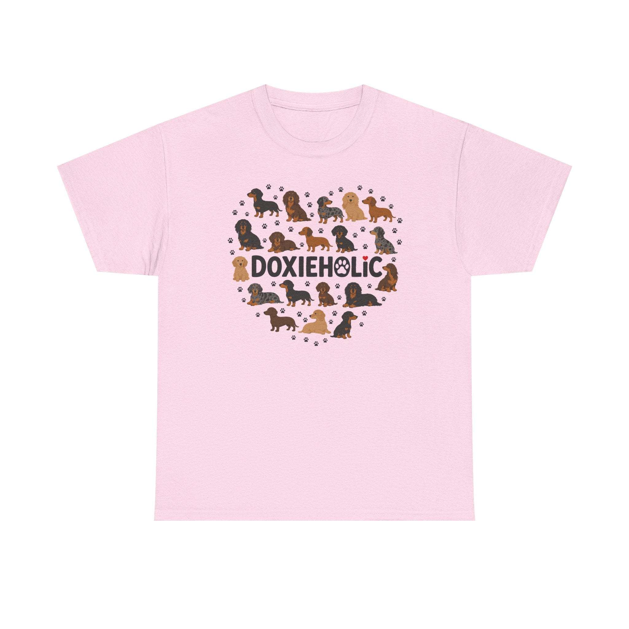 Doxieholic Heart Dachshund T-Shirt