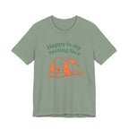 English Setter Happy Is My Resting Face Tee