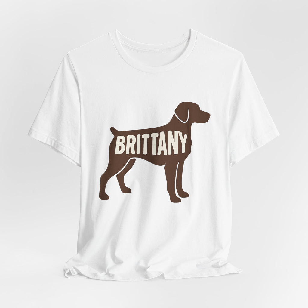 Brittany Spaniel Silhouette Tee