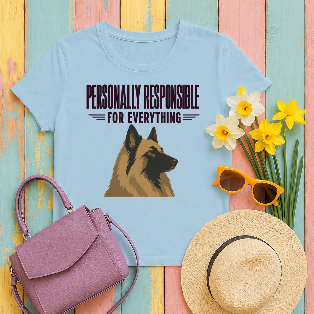 Responsible Everything Belgian Tervuren T-shirt in Light Blue
