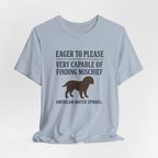 American Water Spaniel Eager To Please And Finding Mischief Tee