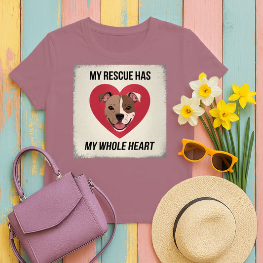 My Rescue Has My Whole Heart Graphic Tee product