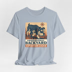 Professional Backyard Expedition Leader Schnauzer T-Shirt