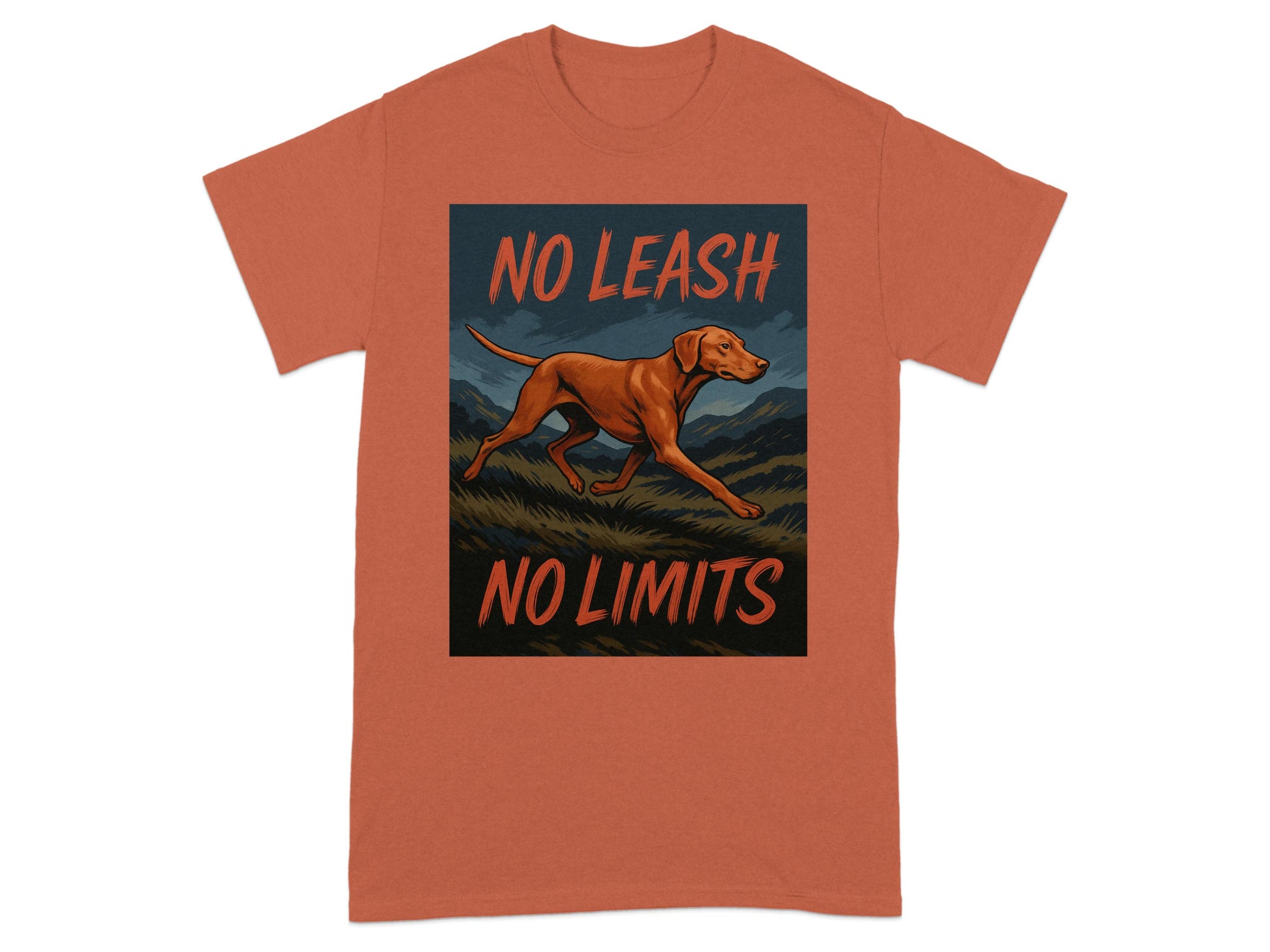 No Leash No Limits Dog Graphic T-Shirt product type
