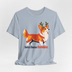 Santas Shortest Reindeer Corgi T-Shirt