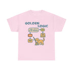 Golden Retriever Logic -- Toy! Light Pink T-Shirt
