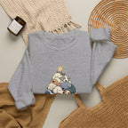 Sleeping Dogs Stacked Christmas Tree Funny Holiday Sweatshirt