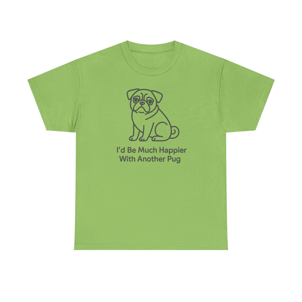 More Pugs Please: Minimalist T-Shirt
