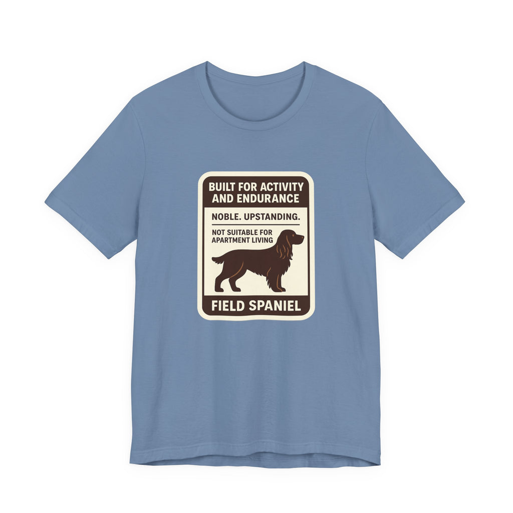 Field Spaniel Built For Activity And Endurance Tee