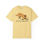 Live Free Dig Holes Dog Lover Unisex Shirt Product