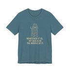Irish Water Spaniel In The Middle Of It Tee