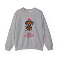 I'm A Delight Dachshund Sweatshirt in Sport Grey