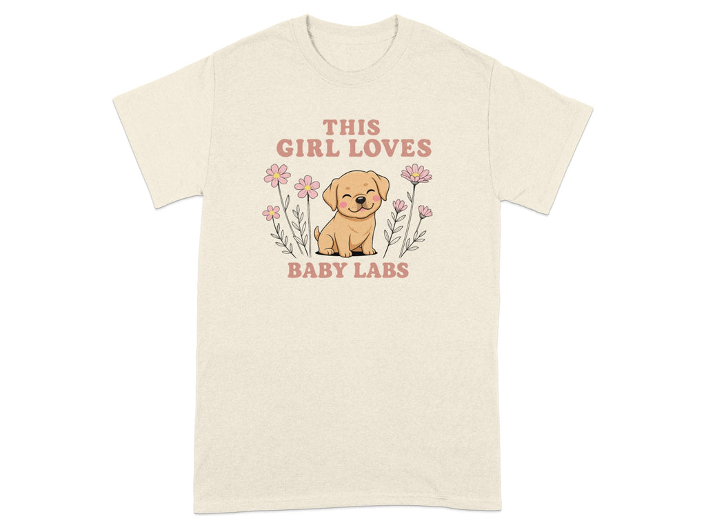 This Girl Loves Baby Labs Cute T-Shirt