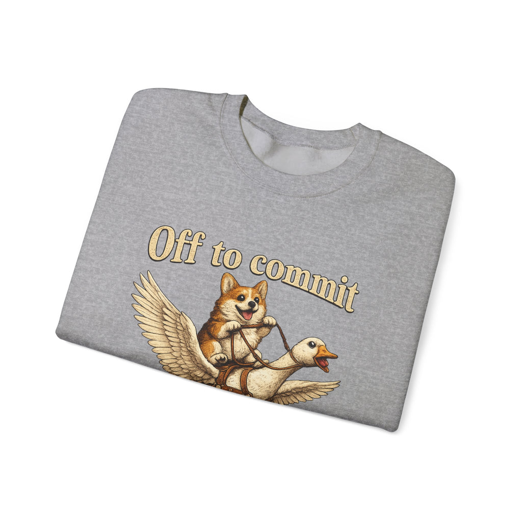 Corgi & Goose Shenanigans Graphic Sweatshirt