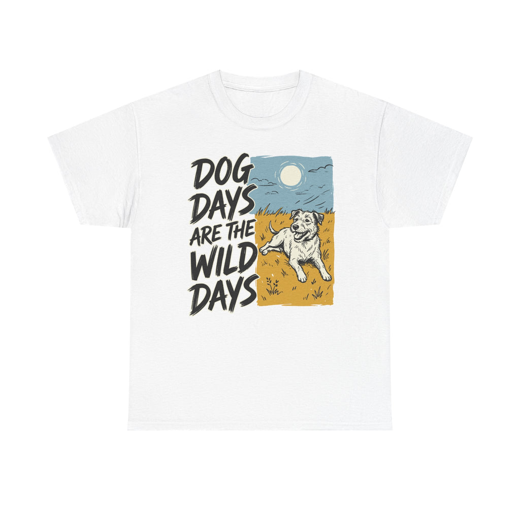 Dog Days Are Wild Days Terrier T-Shirt