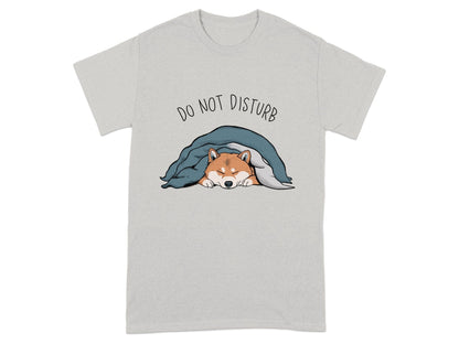 Do Not Disturb Sleeping Dog Graphic T-Shirt product type