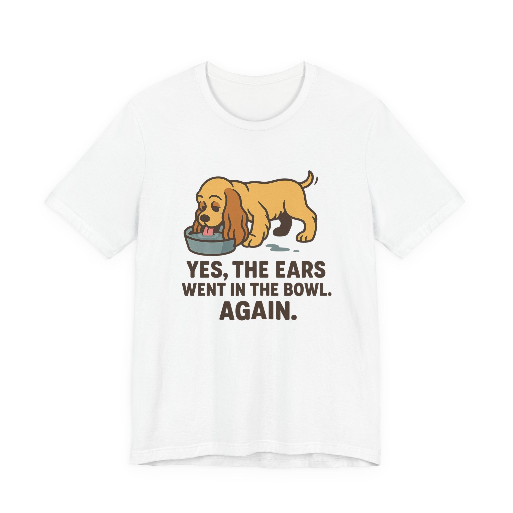 Cocker Ears in the Bowl Tee