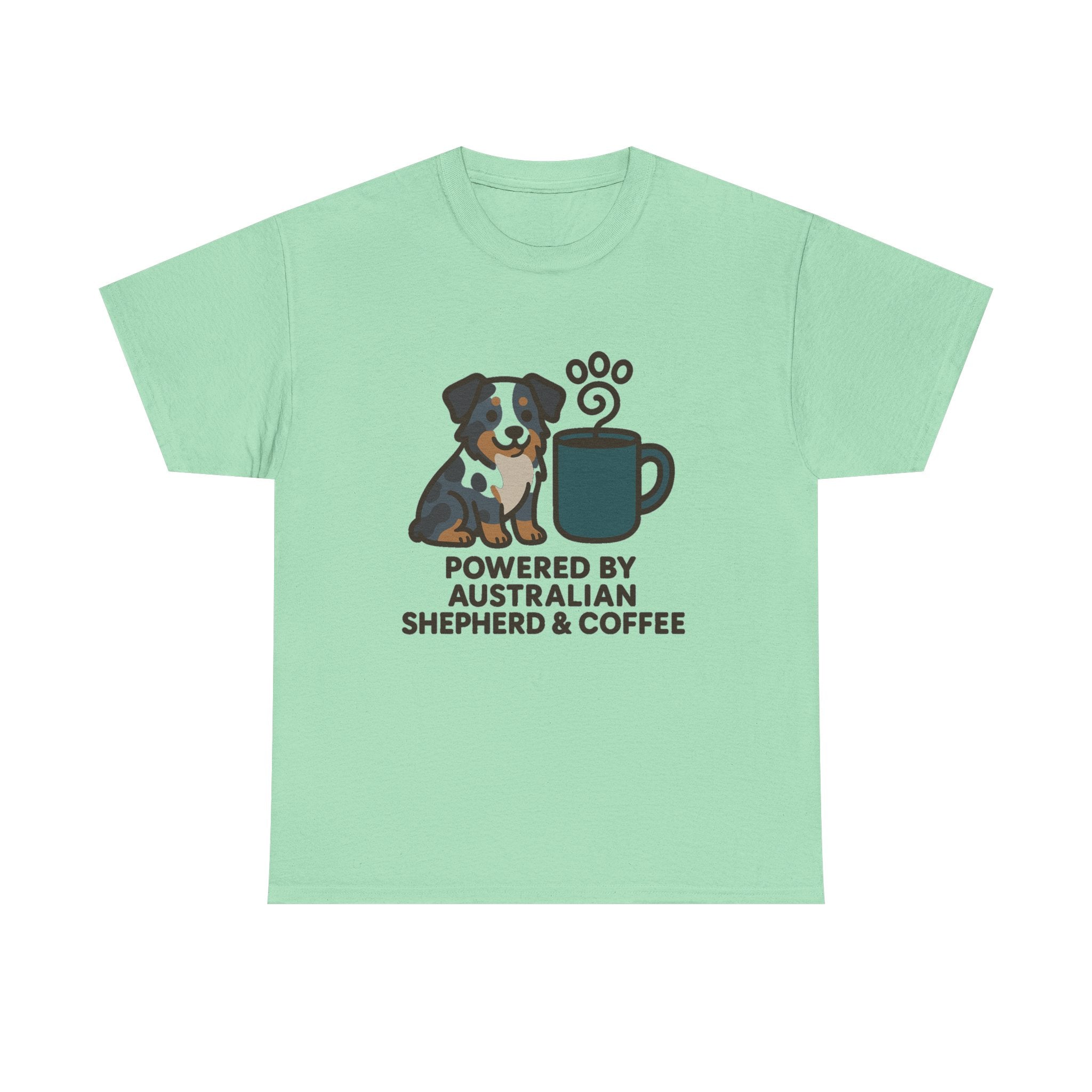 Powered By Aussie & Coffee T-Shirt