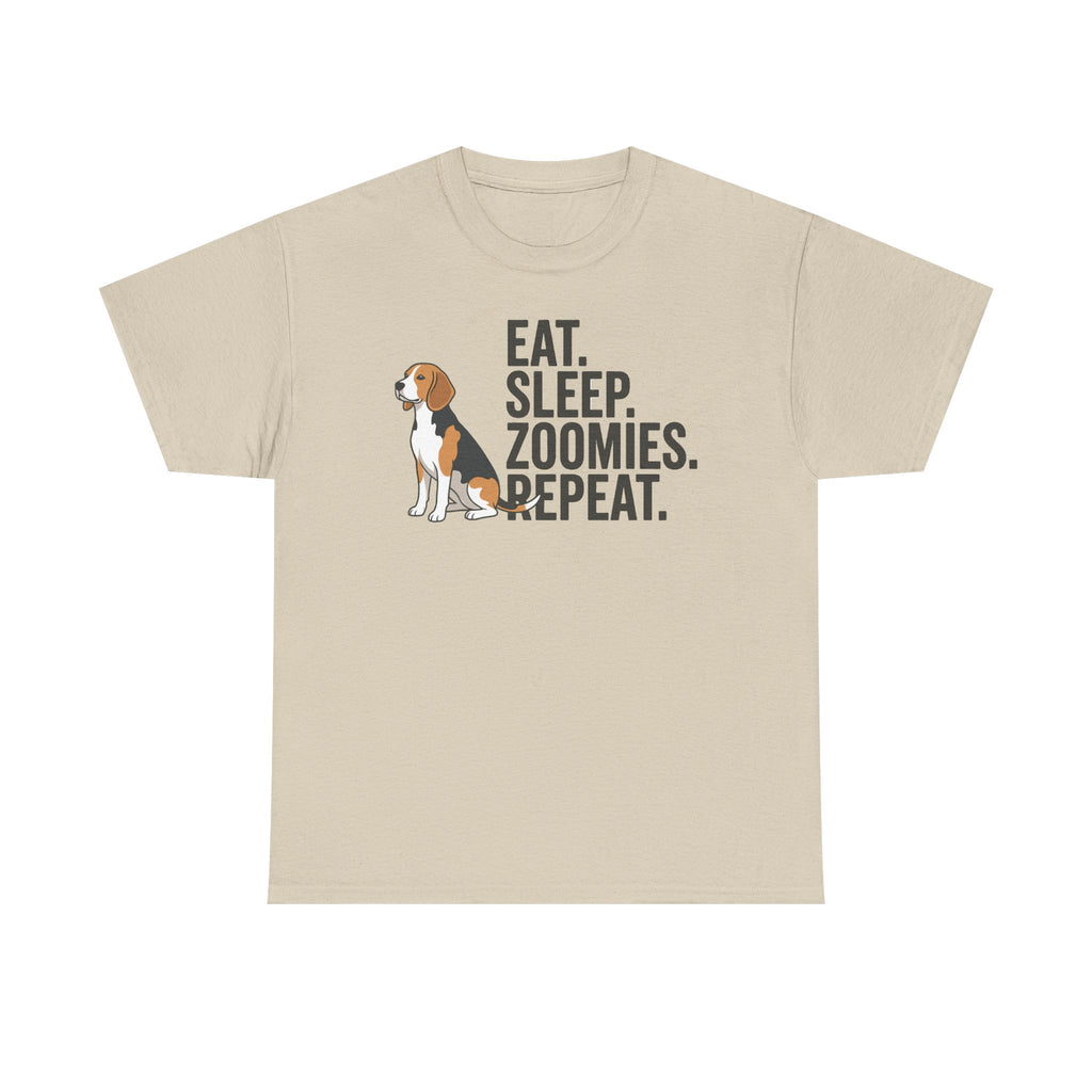 Beagle Eat Sleep Zoomies Repeat T-Shirt