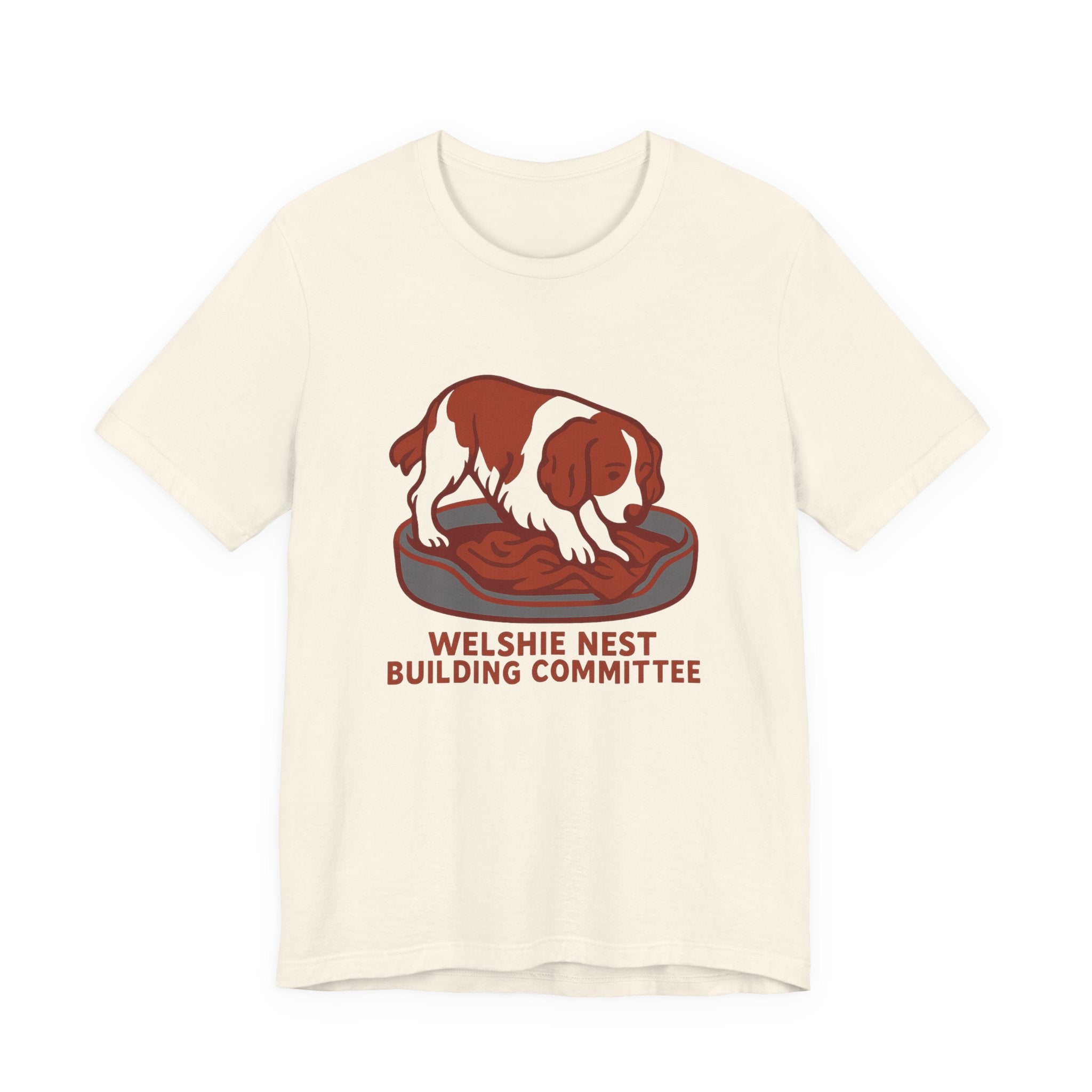 Welsh Springer Spaniel Nest Building Committee Tee