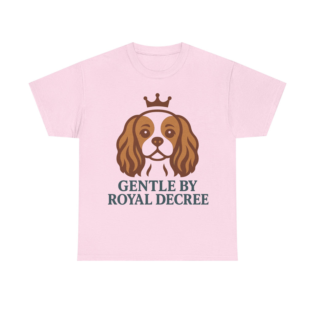 Cavalier King Charles Spaniel 'Gentle by Royal Decree' T-Shirt