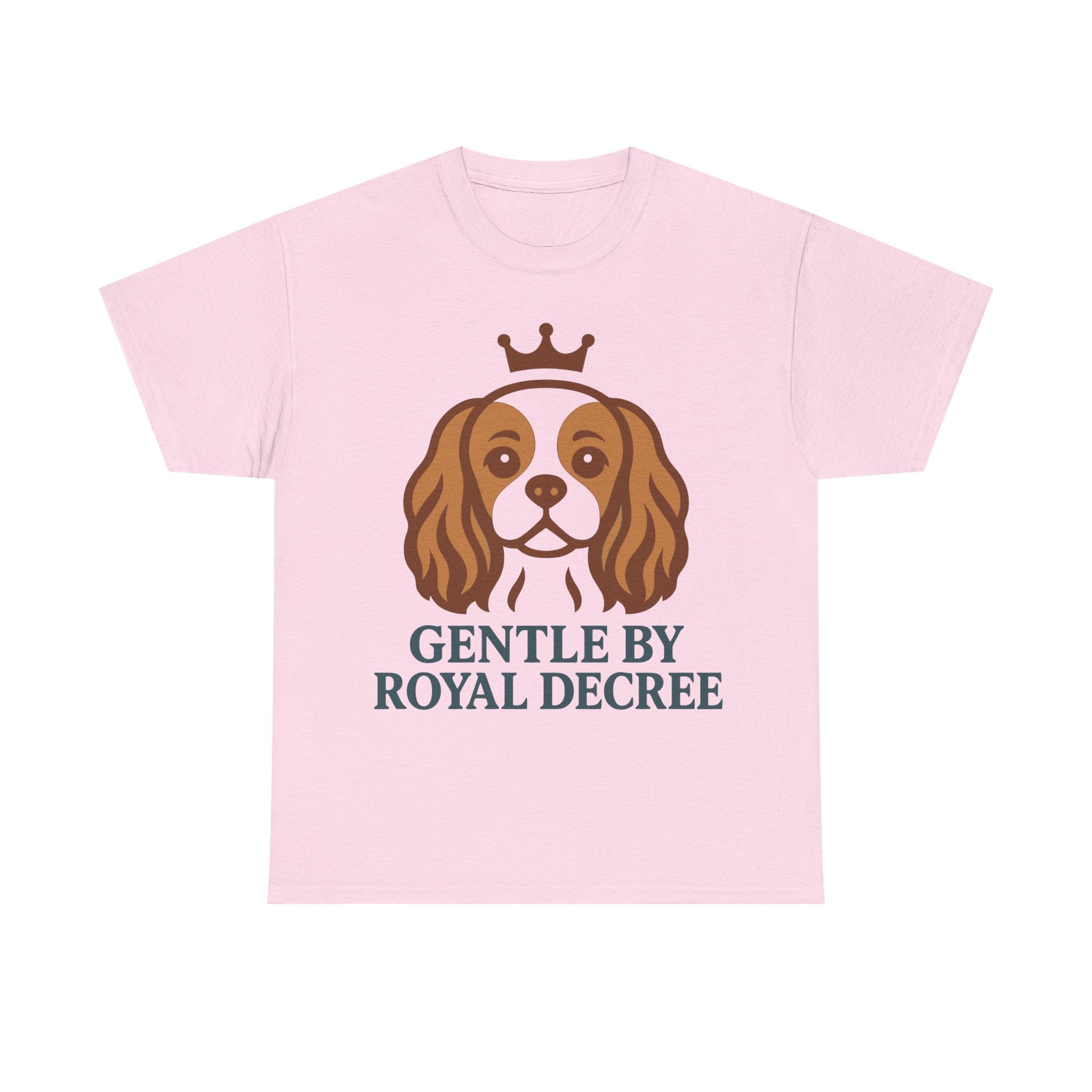 Cavalier King Charles Spaniel 'Gentle by Royal Decree' T-Shirt