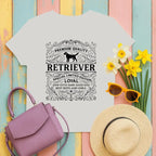 Premium Quality Retriever Special Edition Design T-Shirt Ice Grey T-shirt