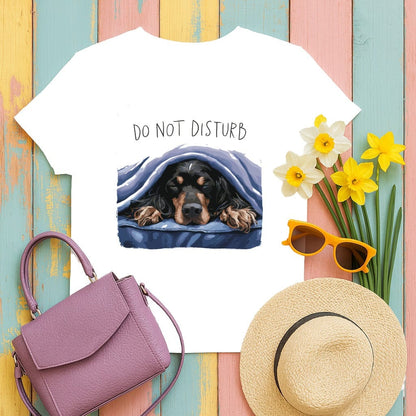 Do Not Disturb Sleeping Dog Printed T-shirt product