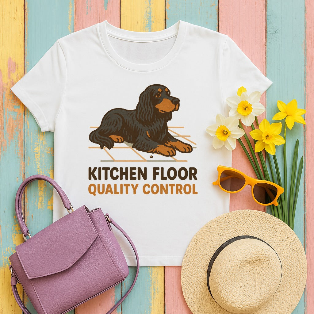 Gordon Kitchen Floor Quality Control Tee in White