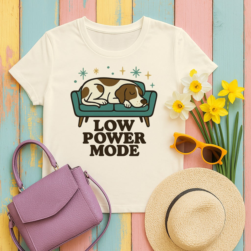 Pointer Low Power Mode T-shirt in Natural
