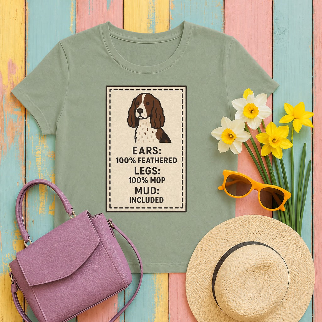 Springer Ears 100% Feathered Tee in Sage