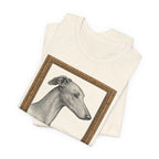Greyhound A Study in Pointillism Tee
