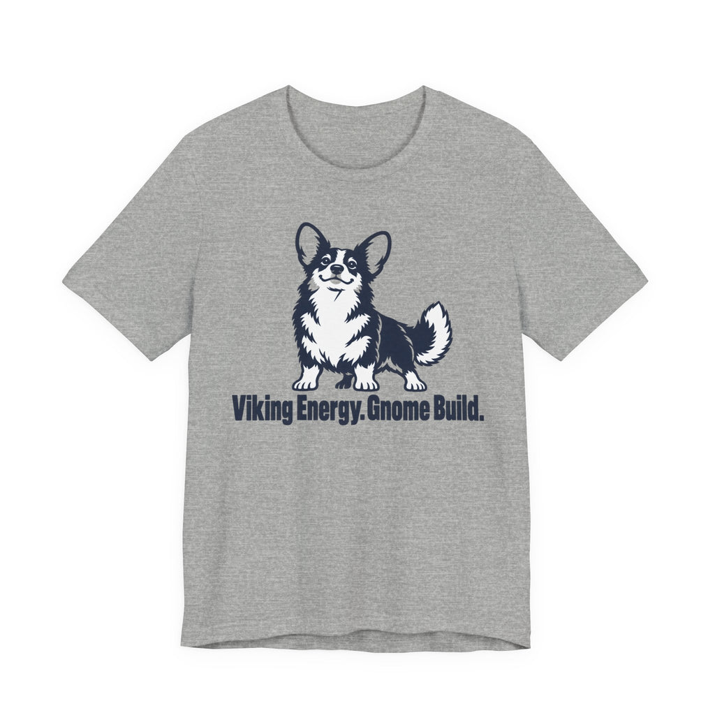 Viking Energy Gnome Build Corgi T-Shirt