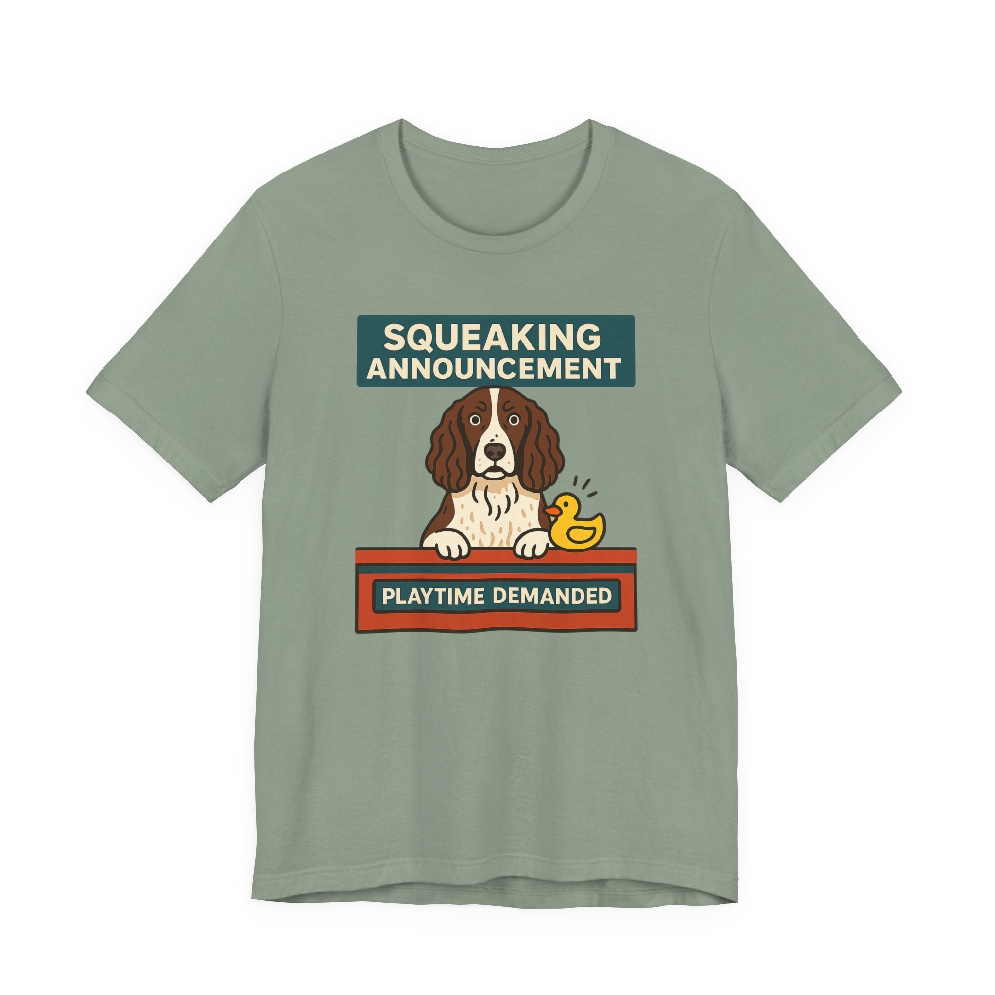 Springer Squeaking Announcement Tee