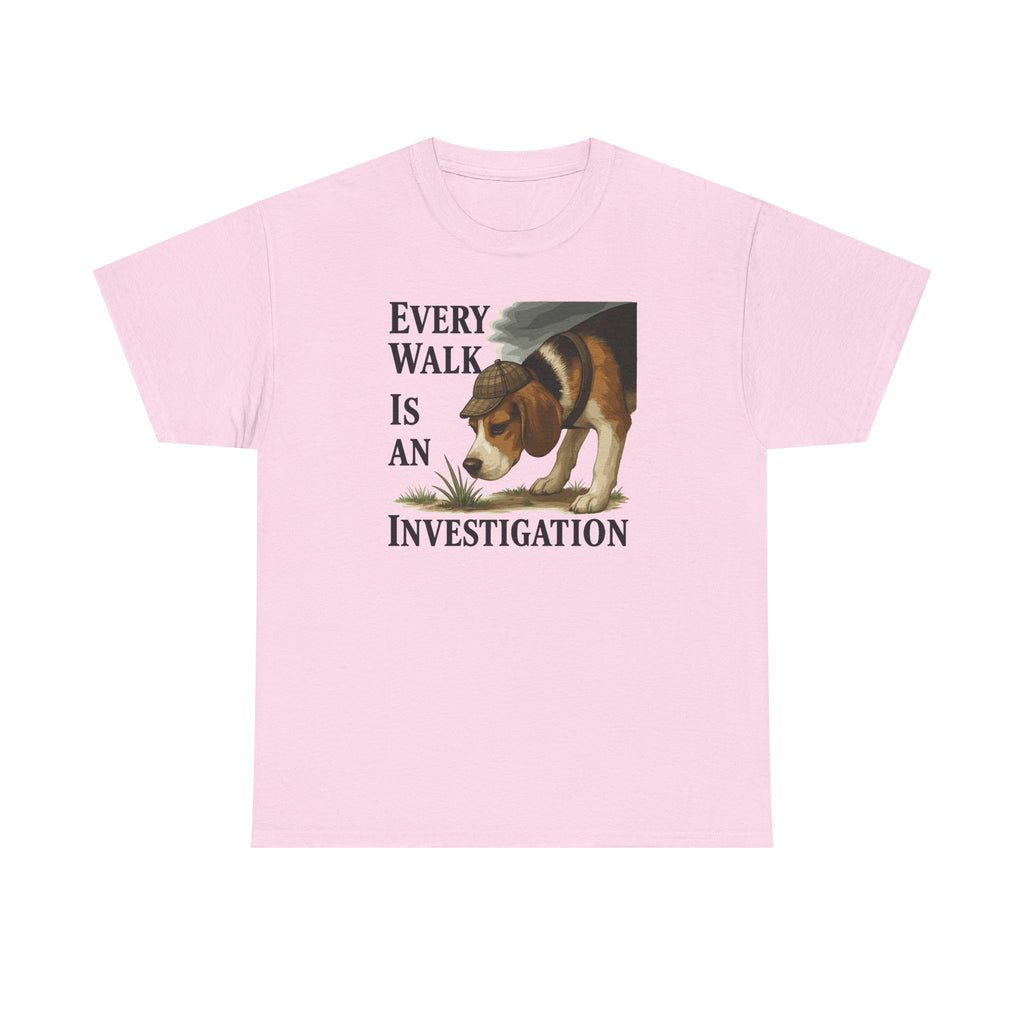 Every Walk Is An Investigation Beagle T-Shirt