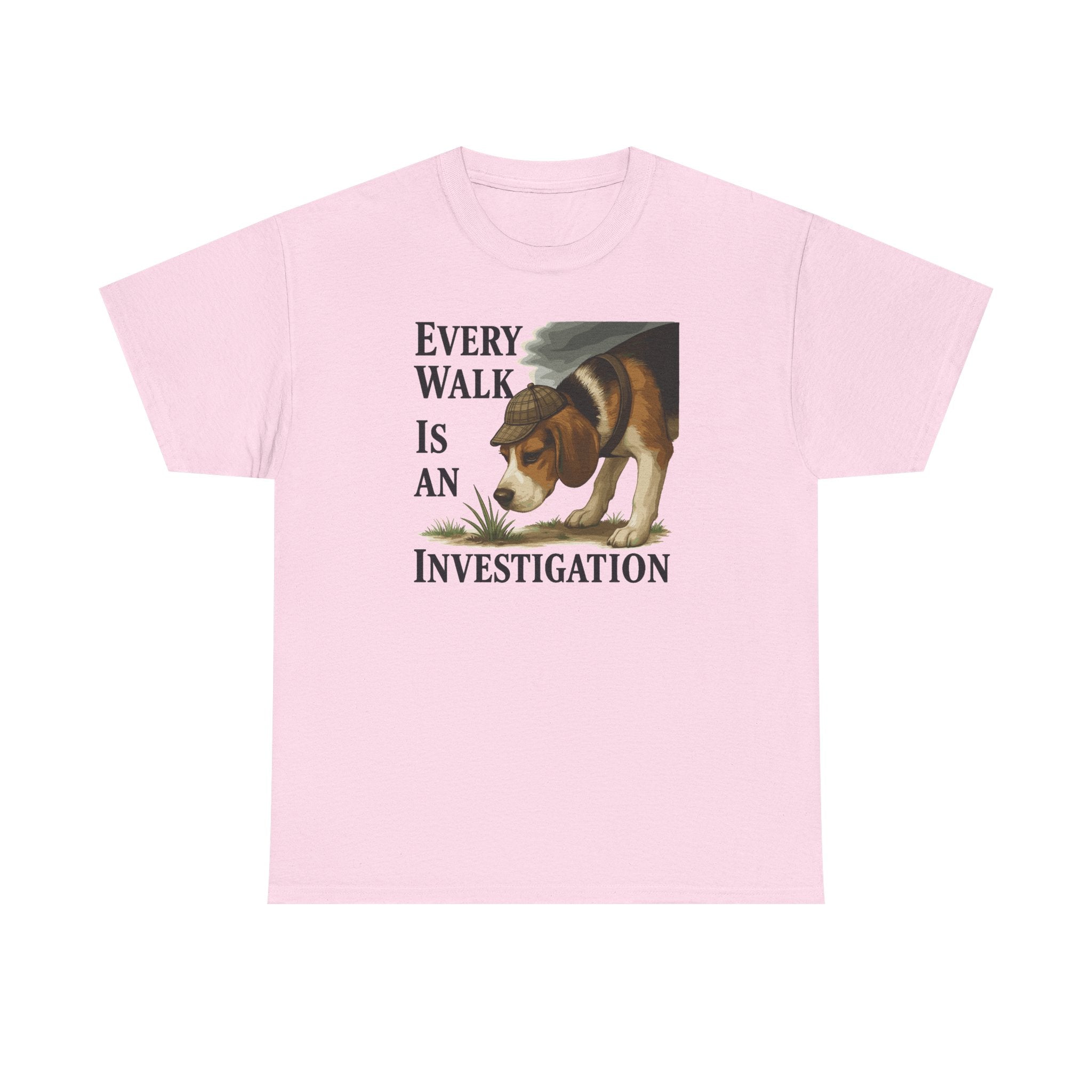 Every Walk Is An Investigation Beagle T-Shirt