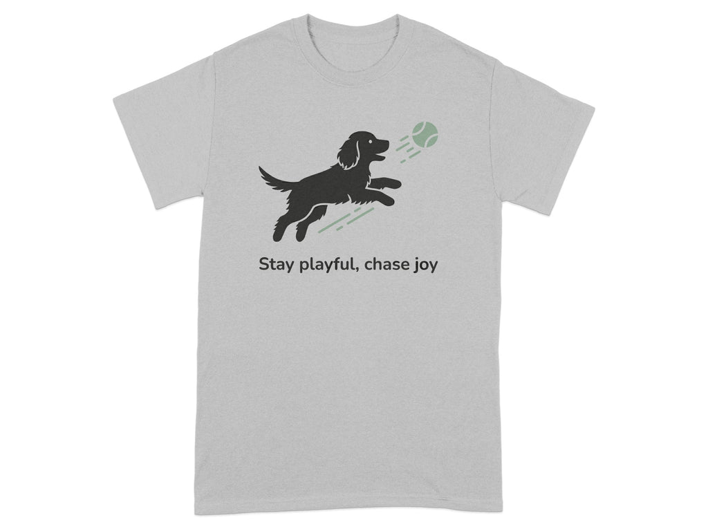 Stay playful chase joy dog chasing ball t-shirt product